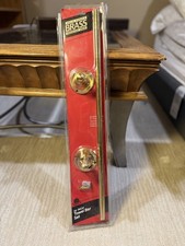 Vintage GATCO 24  Solid Brass Towel Bar Pearl Collection NEW Old Stock 1980s Bat