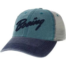NEW Boeing Vintage Mesh Trucker Cap by Aeroplane Apparel Co.