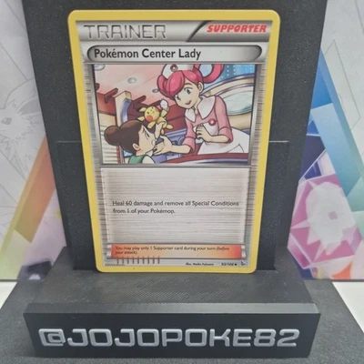 Pokemon TCG Pokémon Center Lady 93/106 Flashfire Regular Uncommon - Image 1 of 2