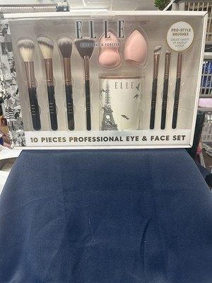 Elle Deluxe 10 Piece Makeup Brush Collection