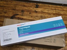 Novaplus Blue Smooth 1" x 18" Latex-Free Tourniquet Case Of 1000