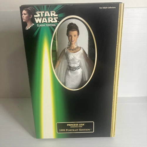 PRINCESS LEIA Ceremonial Gown 1999 Portrait Edition STAR WARS Doll Vintage