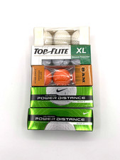 Top Flite XL Nike Power Distance RAM Golf Balls 3 Packs Lot New