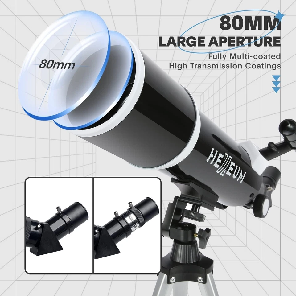 Compact Telescope for Adults with Carrying Bag - Image 4 of 4