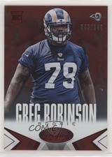 2014 Certified Hot Box Red Camo 40/149 Greg Robinson #124 4l3