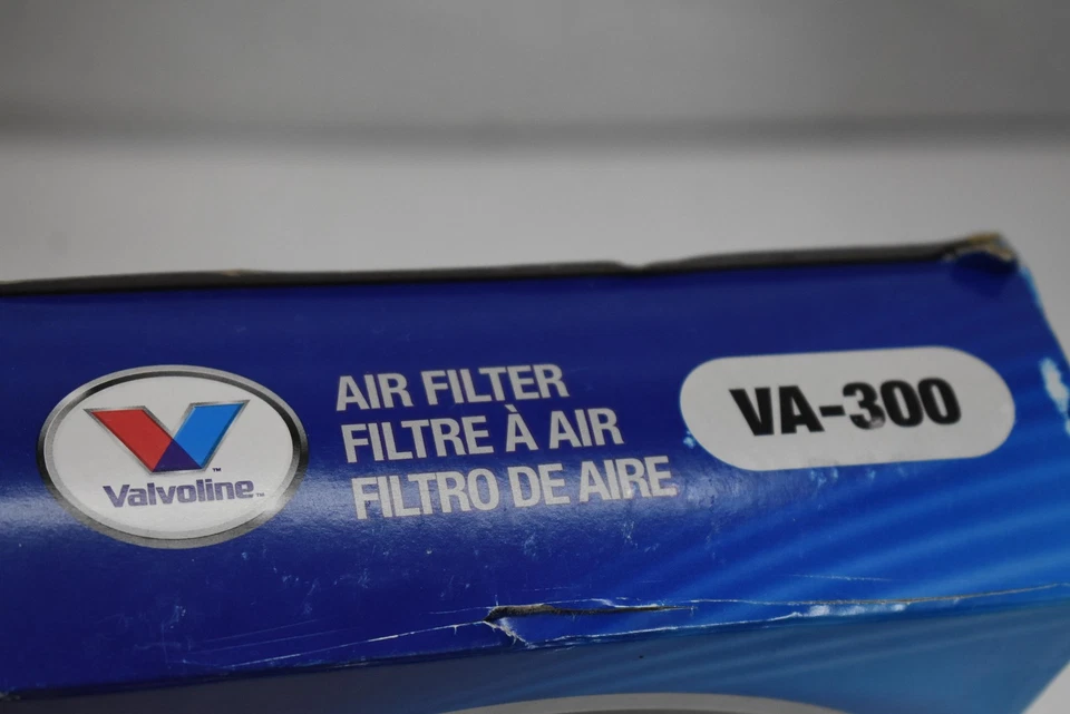 Lote de 2 filtros de aire del motor Valvoline VA-300 VA300 nuevo stock antiguo pieza de automóvil Foto 2 de 4
