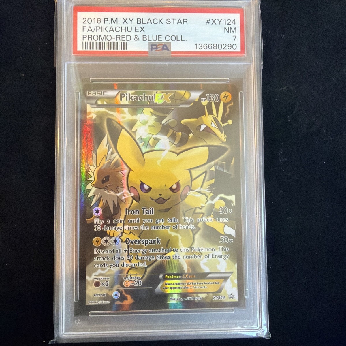 Pikachu EX XY124 XY Holo for sale online | eBay