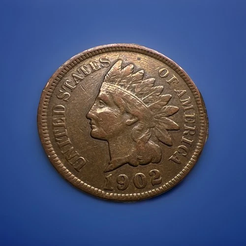 1902 Indian Head Cent in XF condition.  Very nice Liberty & Details.Beautiful 💥