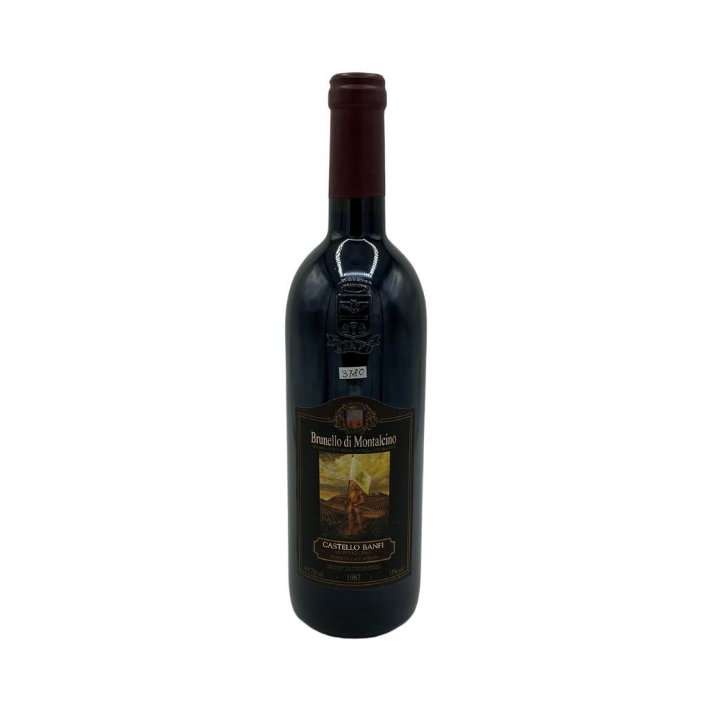 Vintage Bottle - Banfi Brunello di Montalcino DOCG "Castello Banfi" 1987 0,75 lt