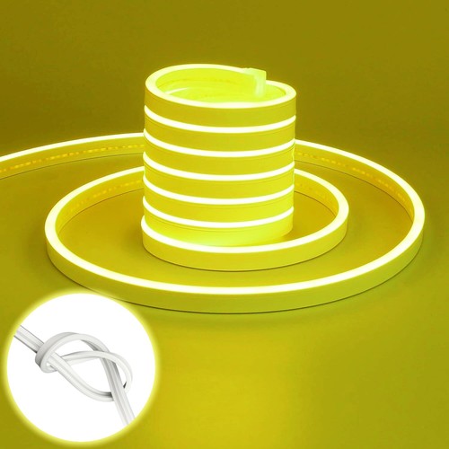 50/100/150/330ft LED Neon Rope Soft Light Strip Waterproof IP67 Decor Light 110V - Picture 65 of 93