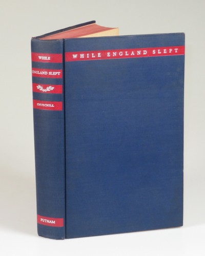 Winston S. Churchill - While England Slept, Putnam, 1938, U.S. 1st ed, 1st print - Picture 3 of 6