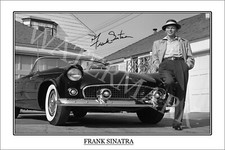Frank Sinatra signed 12x18 inch photograph poster - Rat Pack - My Way - New York