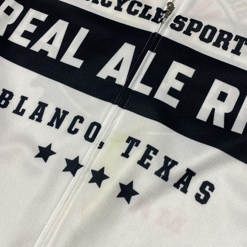 Maglia ciclismo Champ-Sys uomo XL Real Ale Ride Blanco Texas bike abbigliamento attivo - Foto 4 di 7