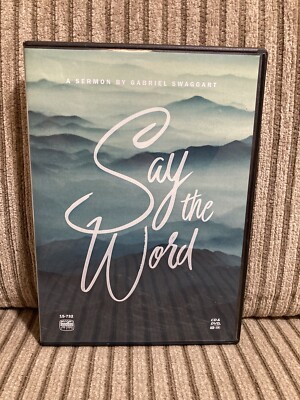 Say The Word By Gabriel Swaggart DVD & CD Set 2023 Jim Records