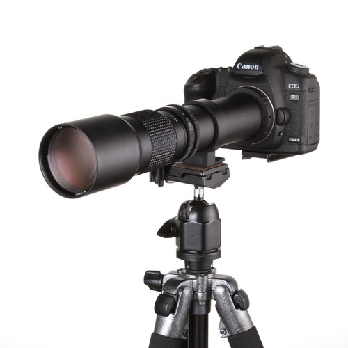 Super téléobjectif 500 mm F/8 pour appareil photo Sony monture A AF A900 A380 A550 A77 II - Photo 1 sur 12