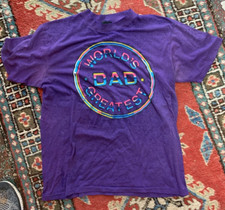 Vintage 1970s World's Greatest Dad Single Stitch T-Shirt Father's Day