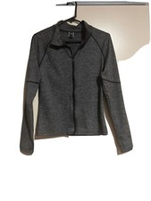 SHEIN athletic full zip Gray. jacket size 0XL