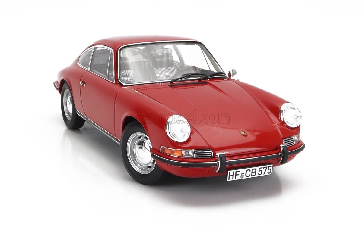 Norev 1/18 Porsche 901 911 L Coupe 1968 Polo Red 187200 | eBay