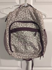 Thirty- One Purple Compartment Organizer Shoulder Backpack