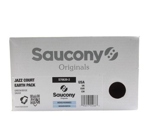 Saucony Originals Jazz Court RFG Earth Pack Sage Vegan Men's Shoes S70639-2 - 第 7/7 張圖片