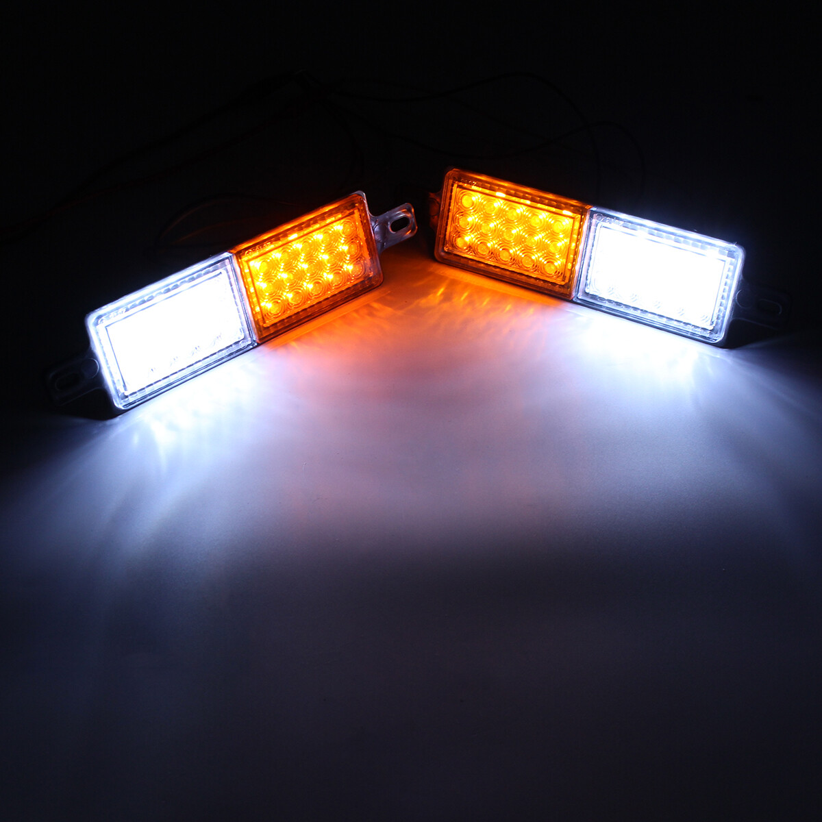 2X LED Indicatori ARB Bullbar - Luci Anteriori Ambra Per Paraurti Fuoristrada