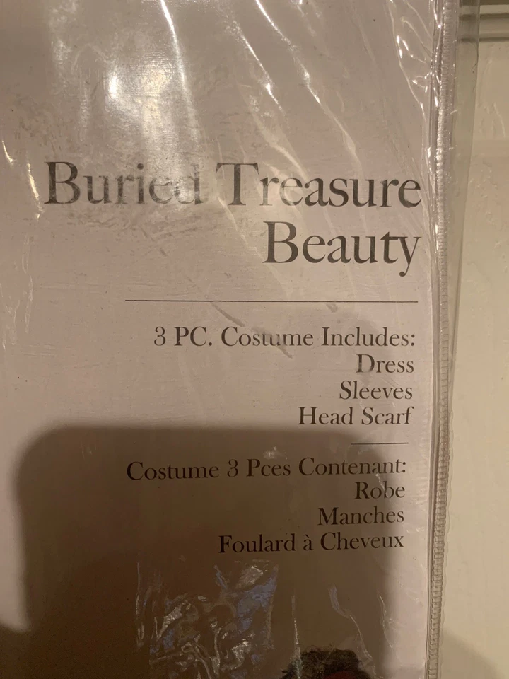 Nuevo Disfraz Pirata Belleza Tesoro Enterrado Leg Avenue Adulto Talla Pequeña Vestido Scrf Foto 3 de 4