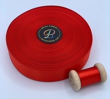 Red 100 yards SATIN RIBBON for Crafts/Parties/Weddings/Decoration/Hairbow