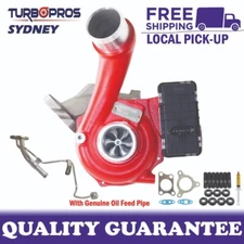 GEN1 High Flow Turbo+Genuine Oil Feed Pipe For Nissan Navara D40 YD25 2.5L 2010-