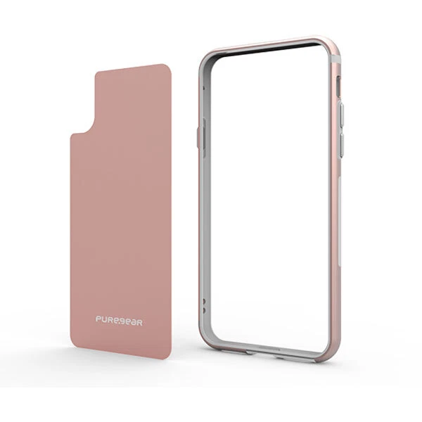 PureGear Glassbak 360 para iPhone X- oro rosa Foto 3 de 3