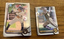 2022 Bowman Chrome Prospects Baseball Cards 1-250 +Parallels - Complete Your Set