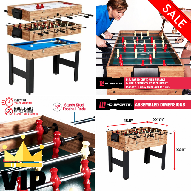 md sports largest 48 inch tabletop billiard pool table