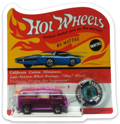 1969 pink beach bomb vw bus