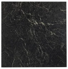 20 Pack Black White Vein Marble Vinyl Floor Tiles Peel and Stick 12x12 Inch
