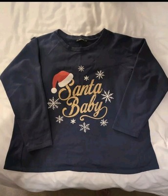 Navy Blue Ladies Christmas Jumper