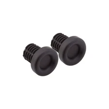 Handlebar Plug Orgin8 Rubber Bar End Plugs Black 1 pair