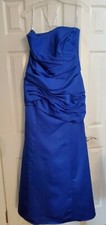 David's Bridal Full Length A-Line Formal Dress Prom Cocktail Evening Size 12