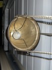 Chain Glass Hanging Pendant Candle Holder in Silver And Gold Hue — photo 3