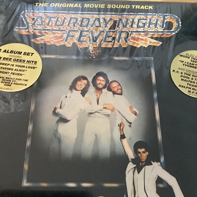 THE BEE GEES SATURDAY NIGHT FEVER SOUNDTRACK LP -2 Album Set New