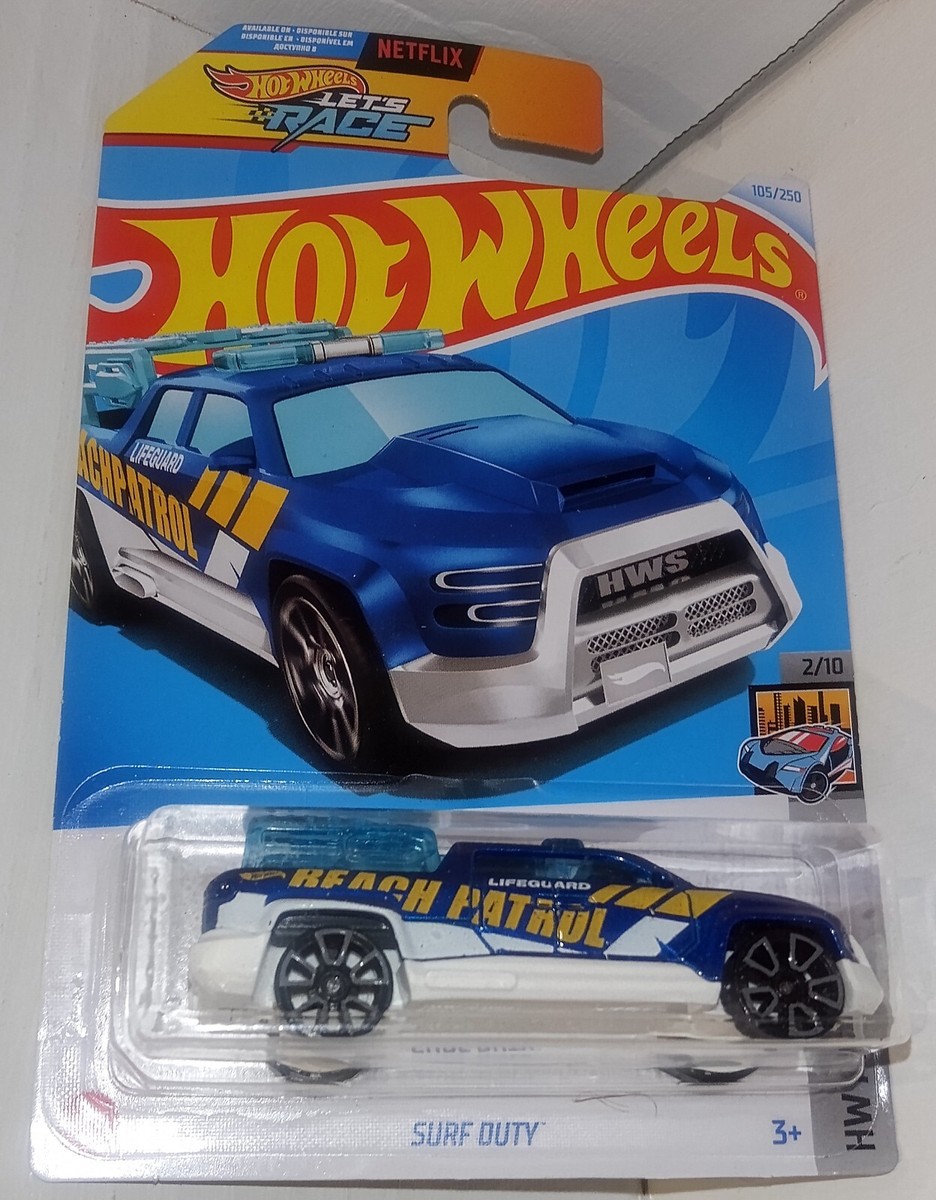 2024 Hot Wheels Surf Duty 105/250 HW Metro 2/10 HTB14 Blue