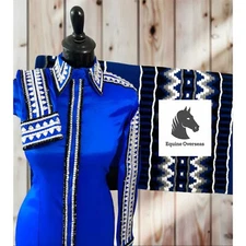 Western Showmanship Horsemanship Pleasure Show Shirt and Matching Show pad 34x40
