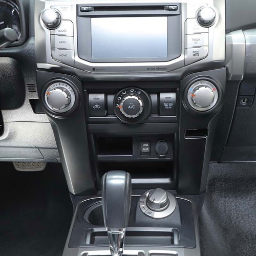 26xMatte Black Center Console Dashboad Full Set Cover For 4Runner 2011 2012 2013 - Picture 22 of 24