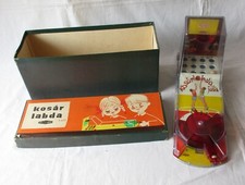 Kosar Labda Basketball Tischflipper 60/70 Jahre Blechspiel Ungarn OVP (168100)