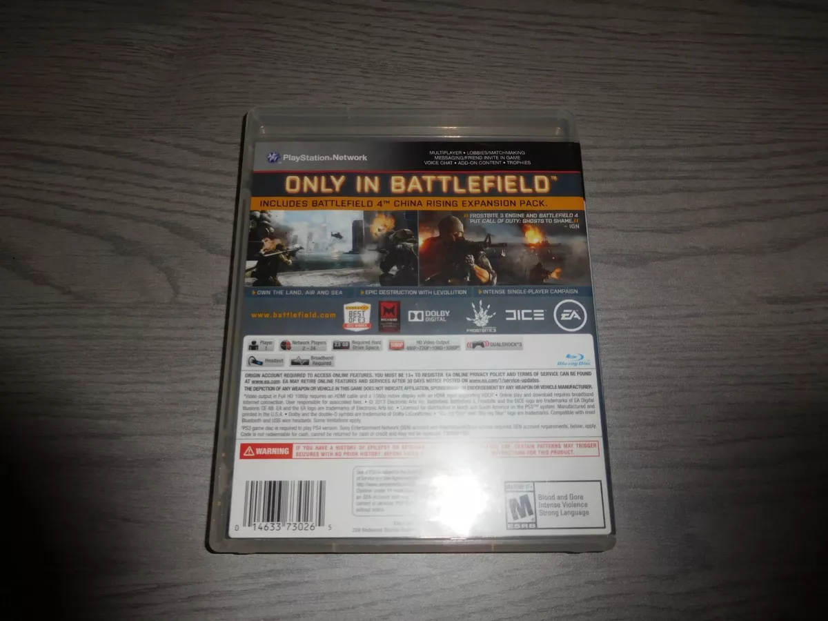 Battlefield 4 Ps3