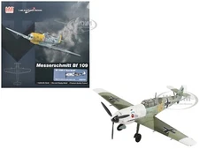 MESSERSCHMITT BF 109E-3 AIRCRAFT "KARL WOLFF" 1/48 MODEL BY HOBBY MASTER HA8723