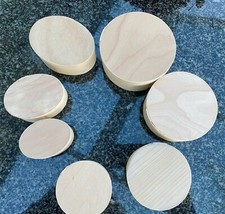 SET OF 7 WOODEN NESTING BOXES FOR DECORATION NEW ADULTS / CHILDREN