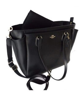 black coach diaper bag