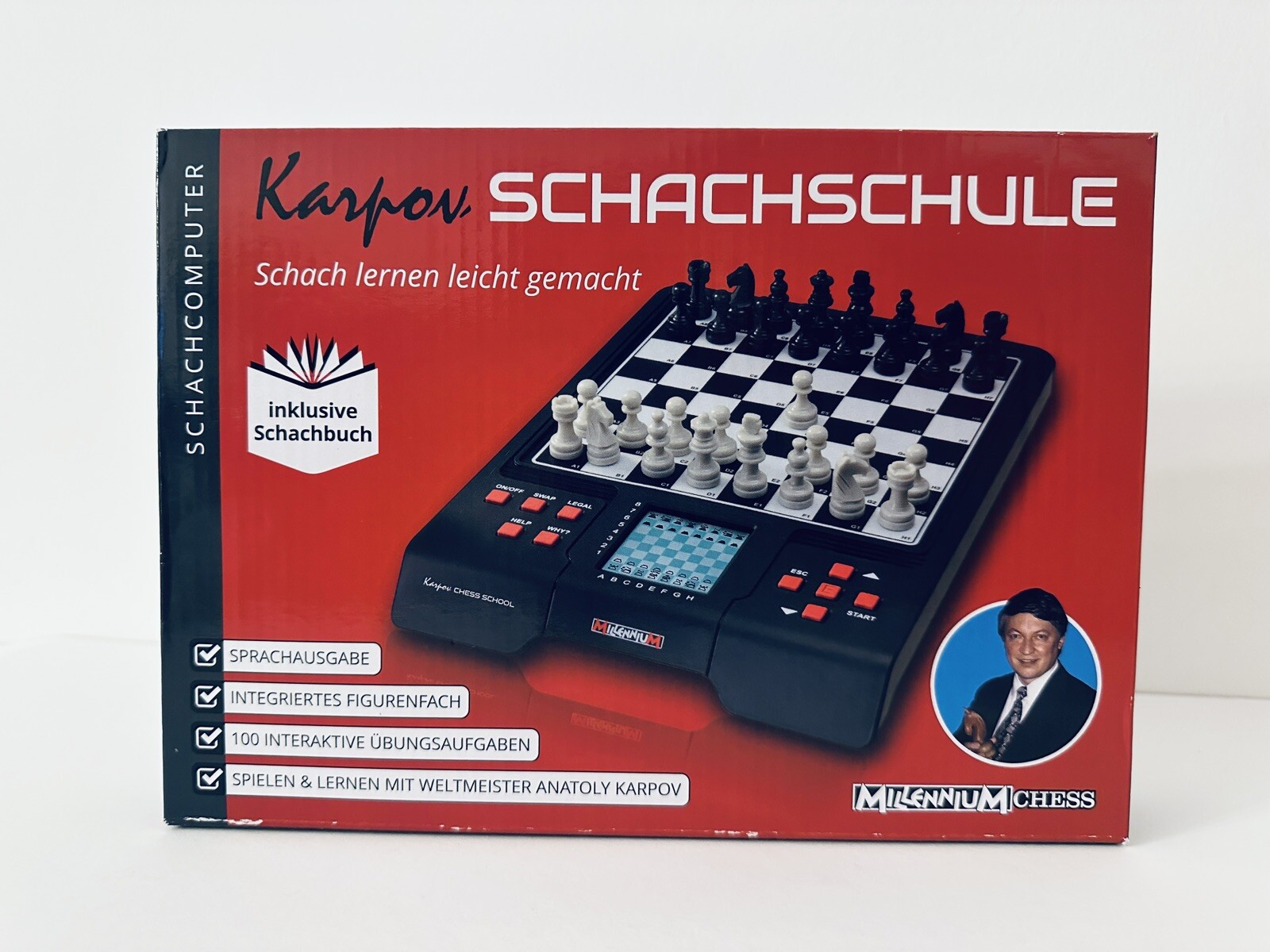 Millennium+M805+Karpov+Schachcomputer+Schachschule online kaufen eBay