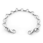 Heart Link Replacement Bracelet- 7 Sizes! Medical Alert Id Stainless Mini Open