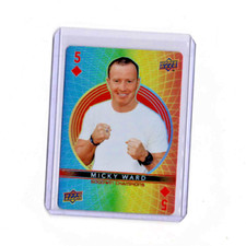 Micky Ward- 2022 Upper Deck Goodwin Champions - Playing Cards #5-DIAMOND