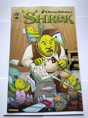 Titan Comics Shrek 3 Dreamworks 2016